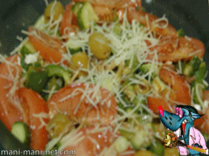 рецепт легкого овощного салата